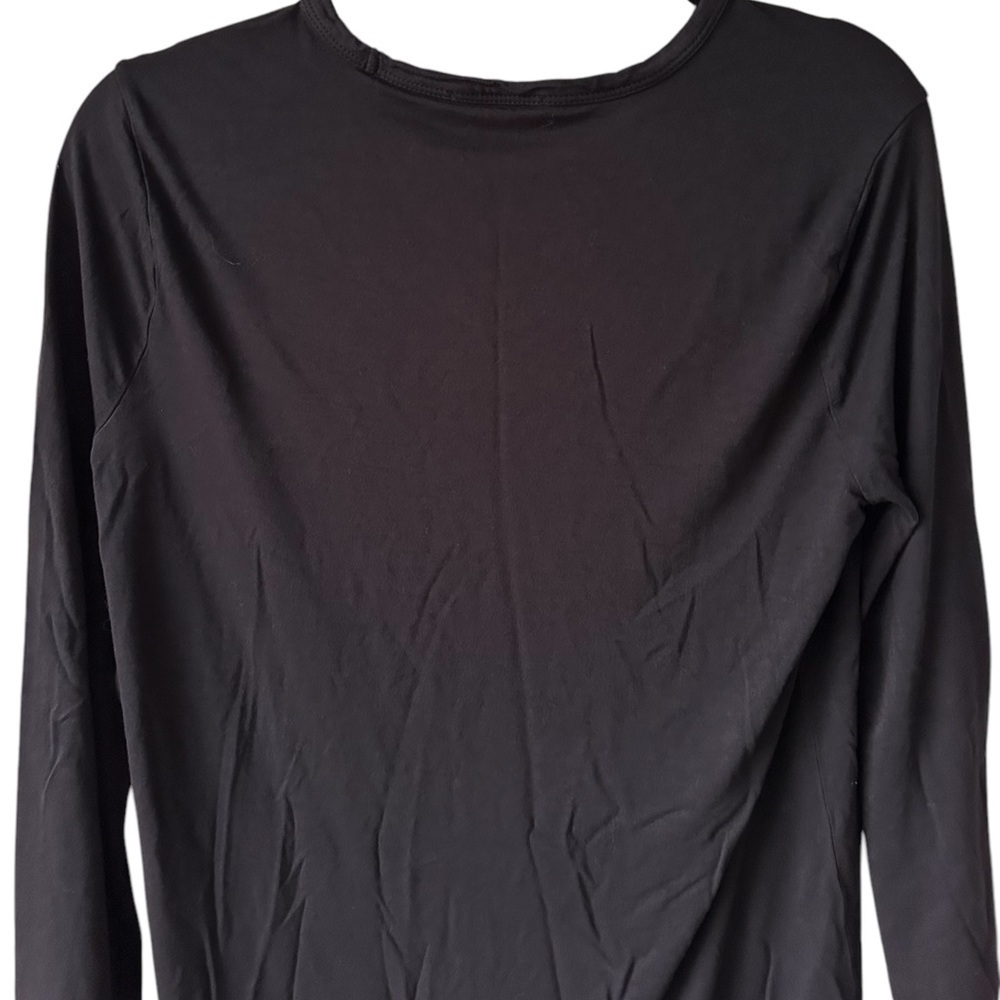 T by Alexander Wang Women's Black Long Sleeve Shirt - Picture 10 of 15